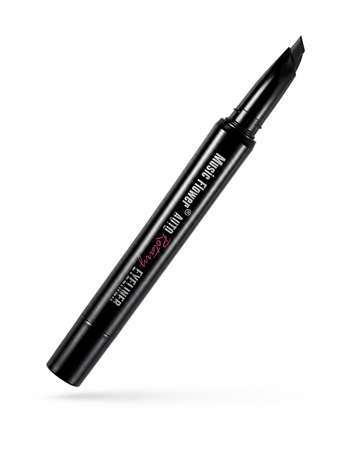 Music Flower Rotating Waterproof Liquid Eyeliner Pen