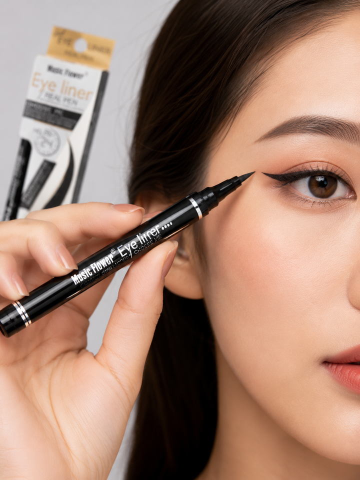 Music Flower Waterproof Eyeliner Pen — 24H Precision