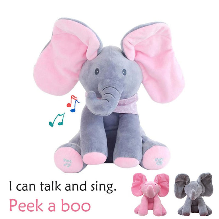 Peekaboo Plush Toy With Talking, Singing Moving Ears