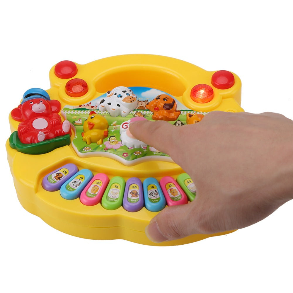 Animal Piano Toy for Screen-Free Musical Playtime