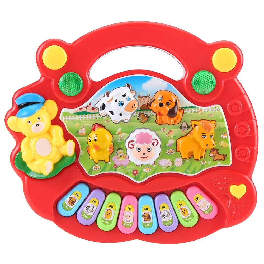 Animal Piano Toy for Screen-Free Musical Playtime