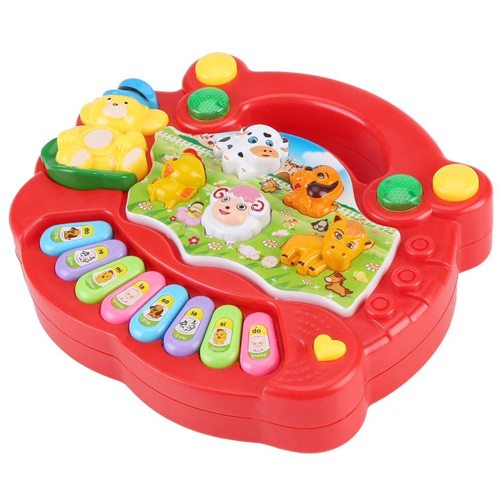 Animal Piano Toy for Screen-Free Musical Playtime