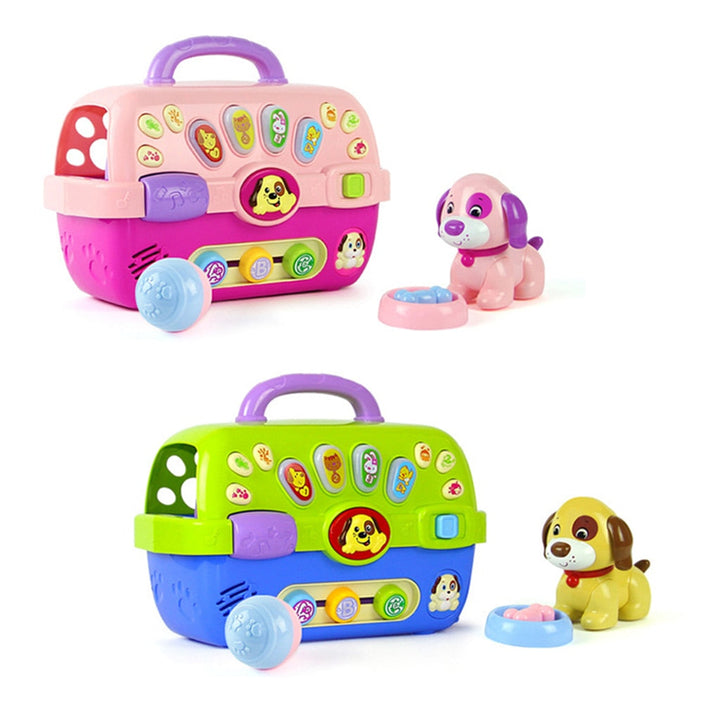 Musical Puppy Carrier Toy for Screen-Free Pretend Play