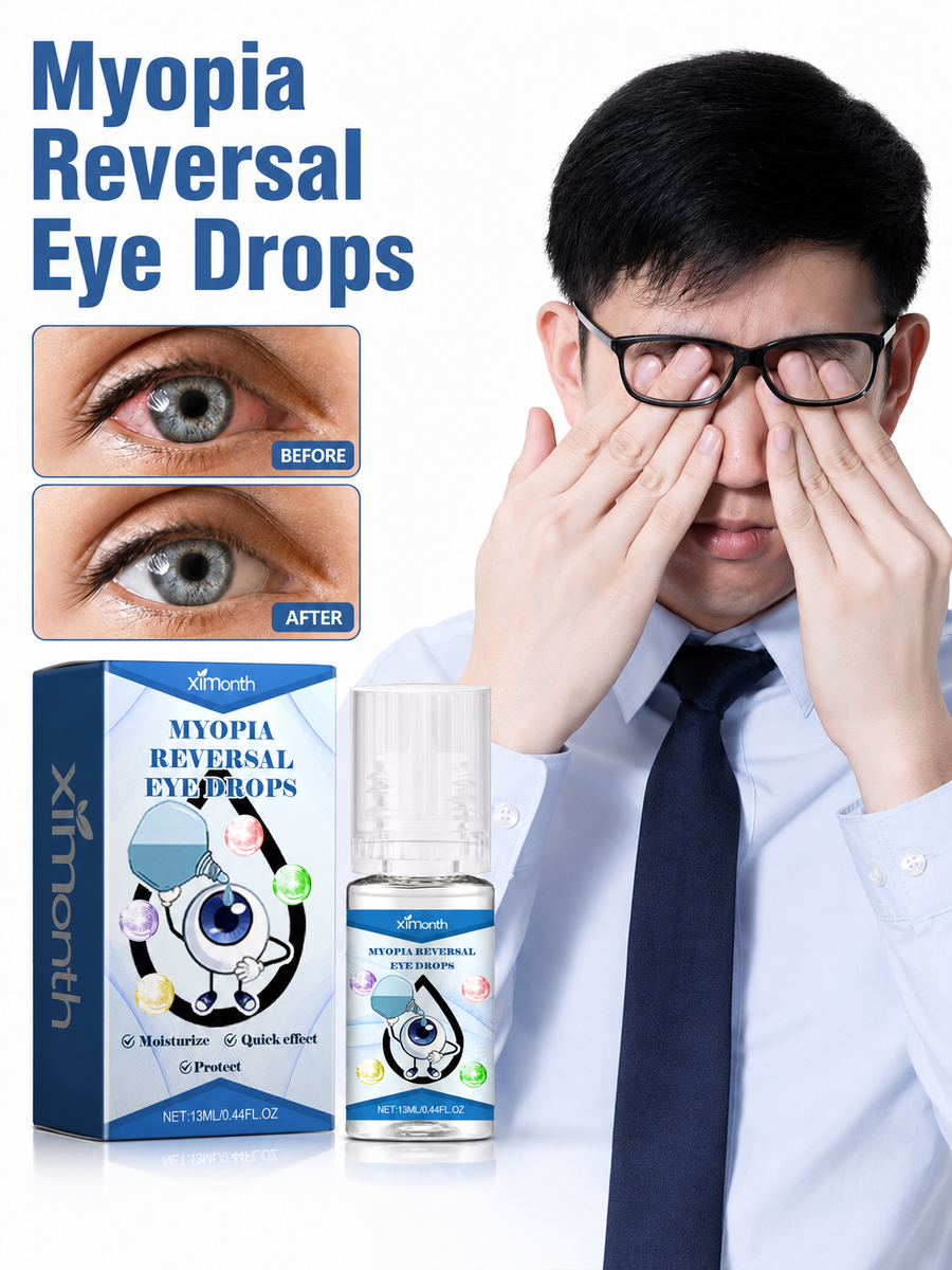 Myopia Reversal Eye Drops — Relief from Digital Strain