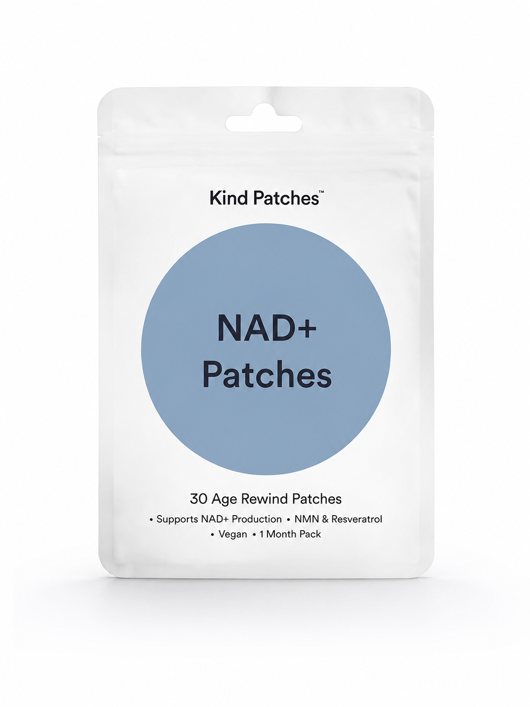 NAD+ Patch with NMN & Resveratrol | 30-Day Supply