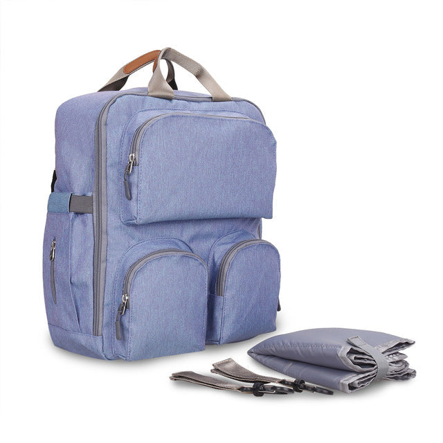 Large Capacity Diaper Backpack for Organized Travel
