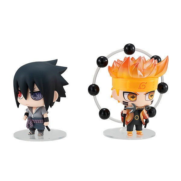 Naruto Sasuke Chibi Figure Set | Anime Desk Decor