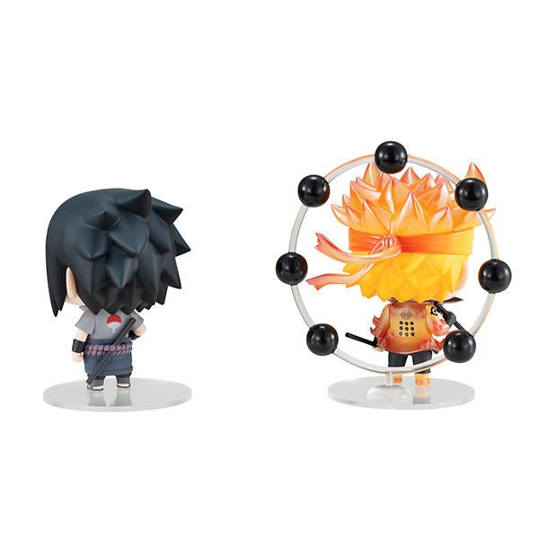 Naruto Sasuke Chibi Figure Set | Anime Desk Decor