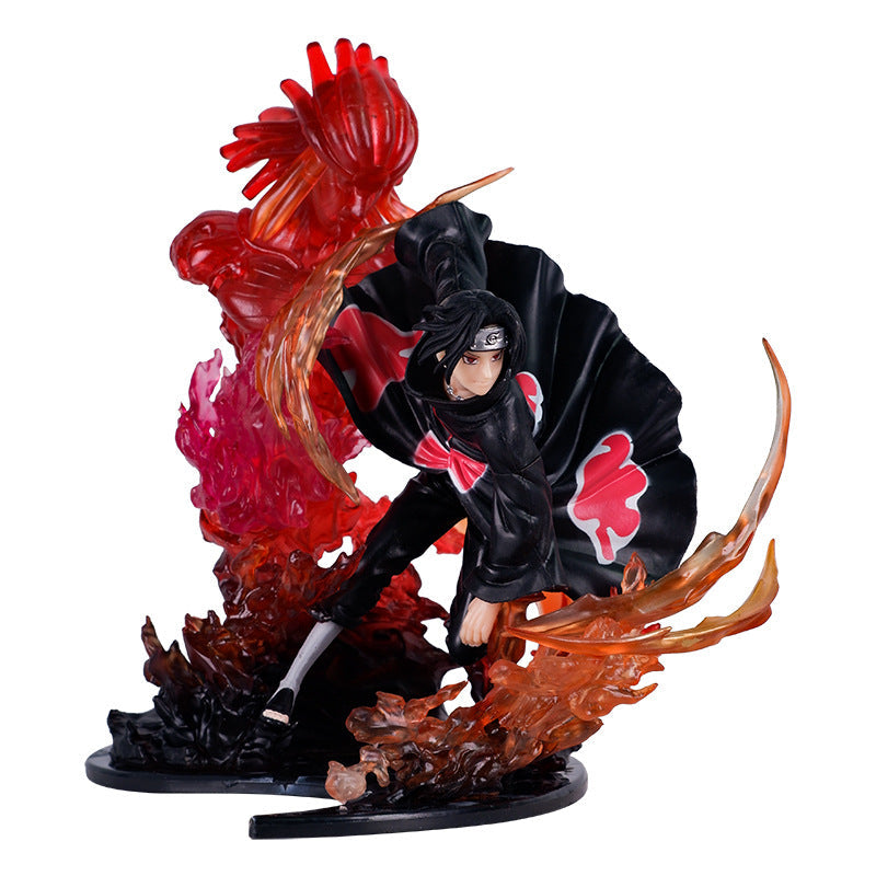 Itachi Sasuke Anime Statue Dynamic Battle Diorama