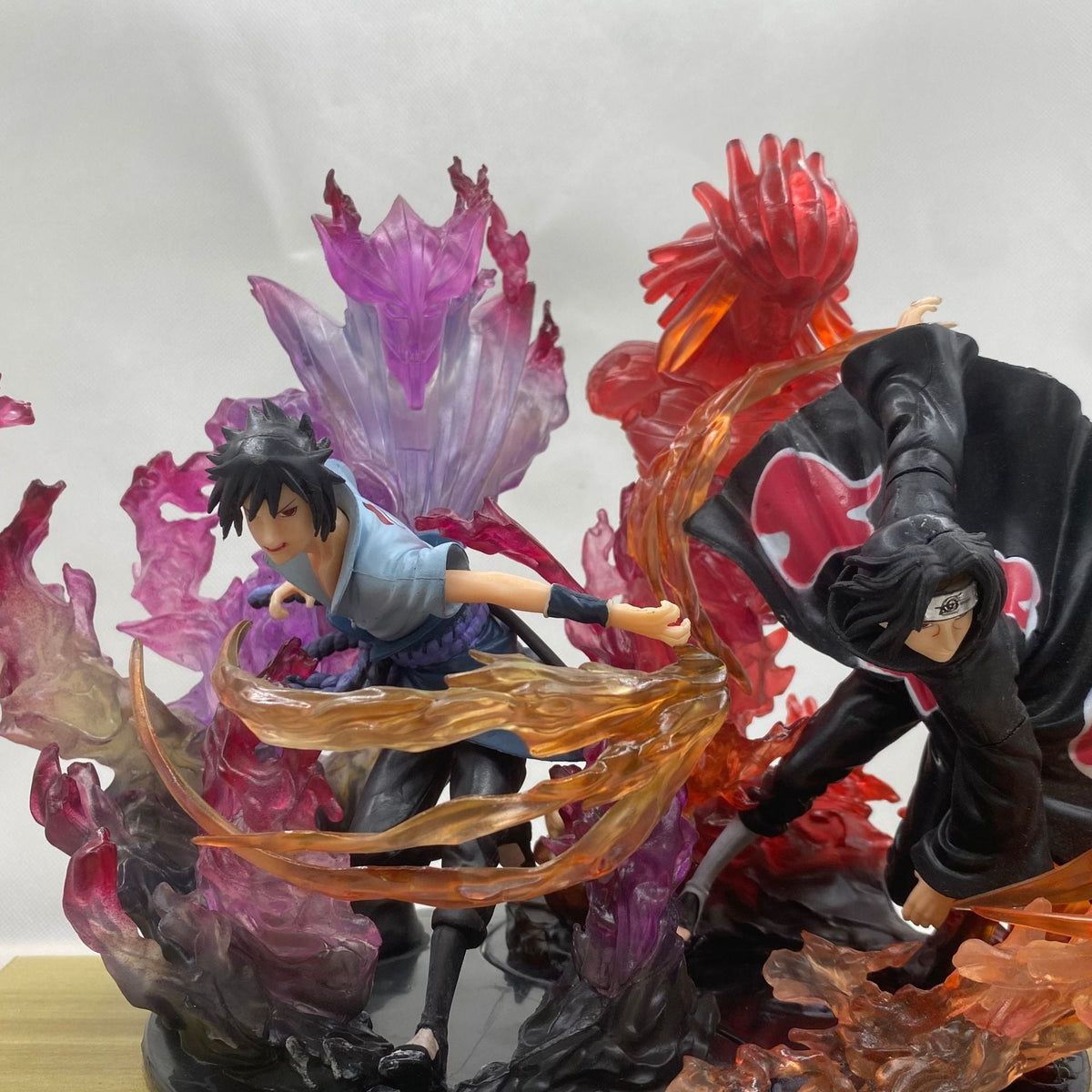Itachi Sasuke Anime Statue Dynamic Battle Diorama