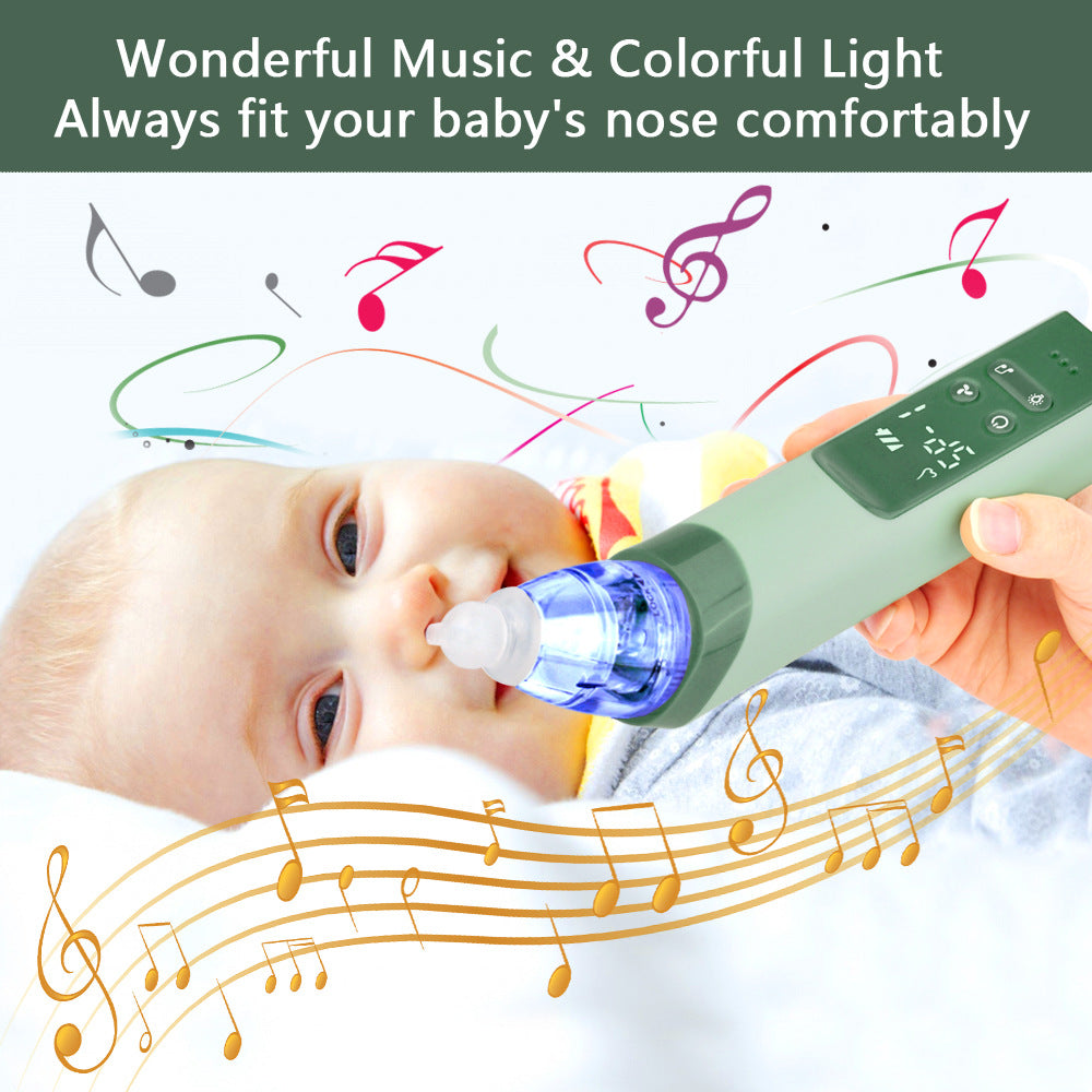 Baby Electric Nasal Aspirator for Gentle Congestion Relief