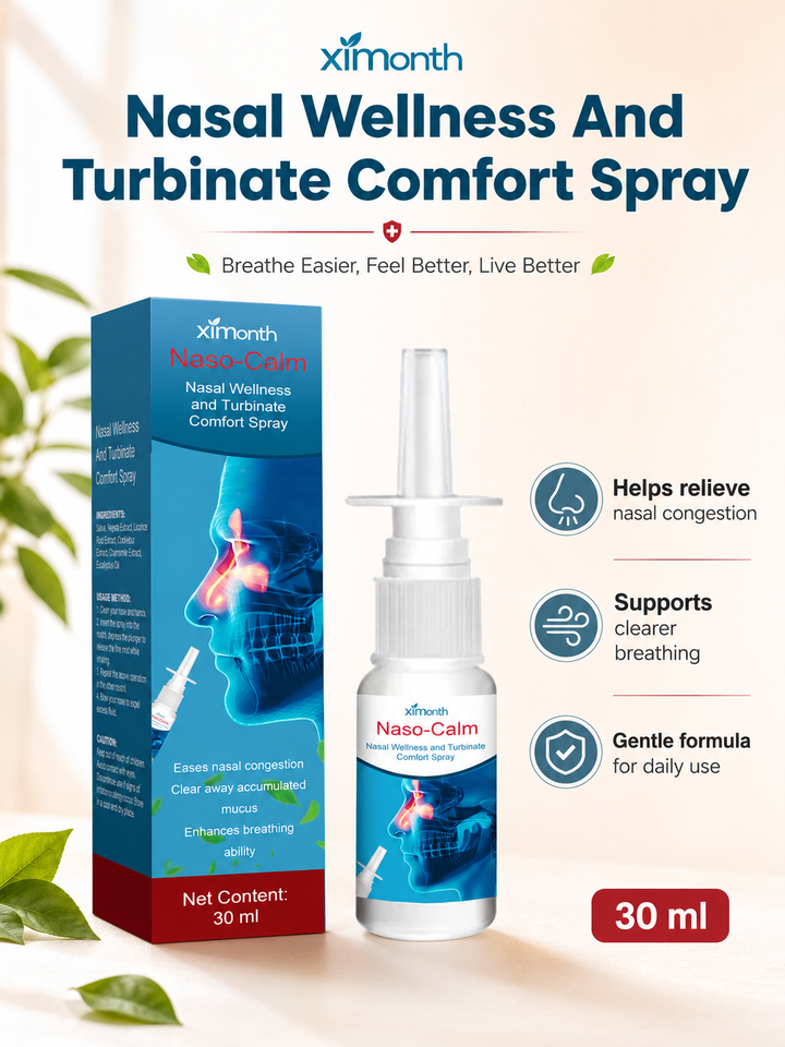 Nasal Spray — Fast Congestion Relief & Clearer Breathing