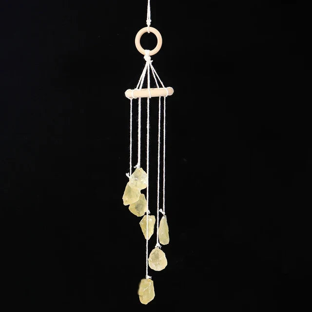 Crystal Wind Chime Pendant for Colorful Home Decor