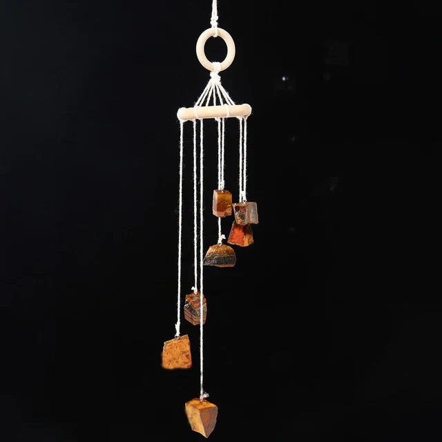 Crystal Wind Chime Pendant for Colorful Home Decor