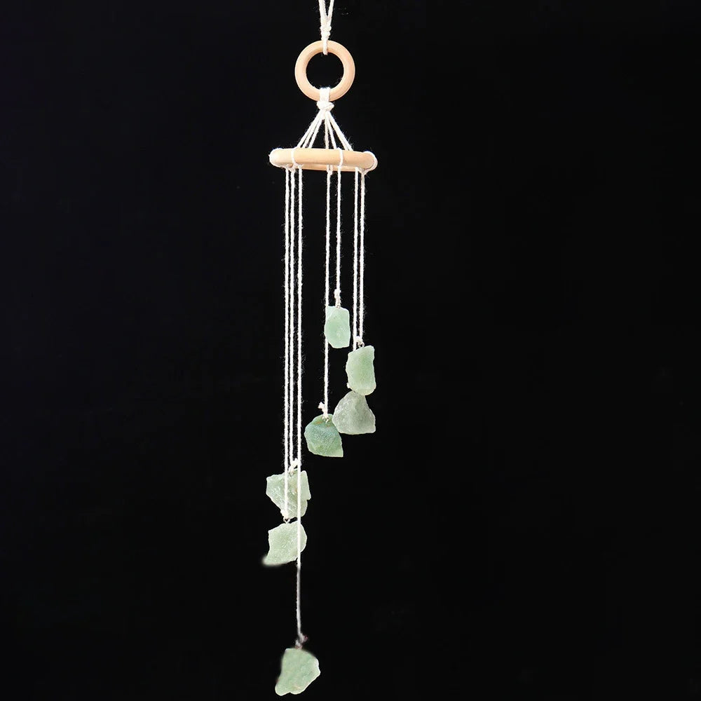Crystal Wind Chime Pendant for Colorful Home Decor