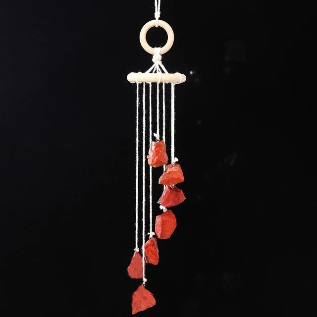Crystal Wind Chime Pendant for Colorful Home Decor