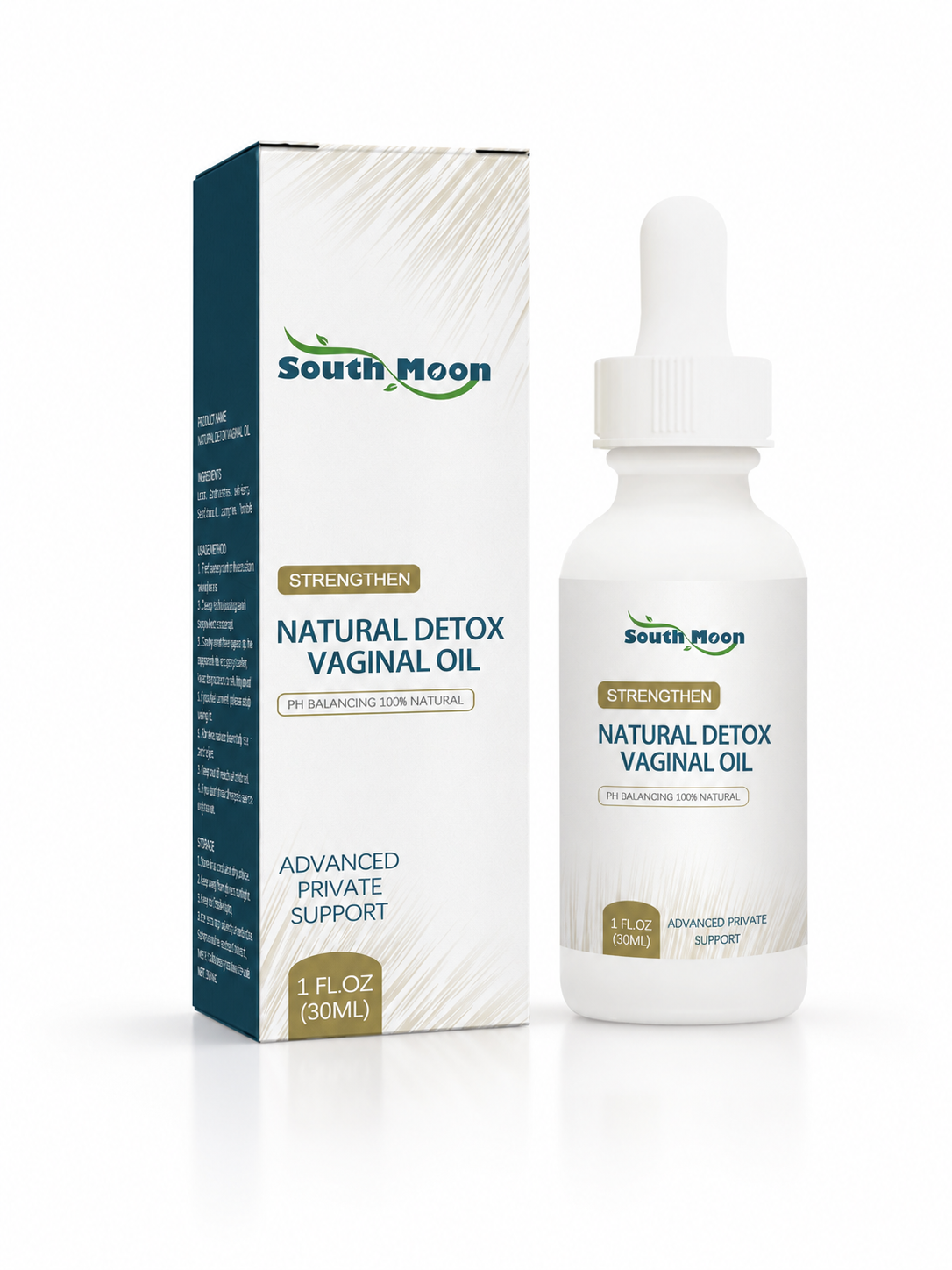 Natural Vaginal Oil — pH-Balancing Detox & Odor Control
