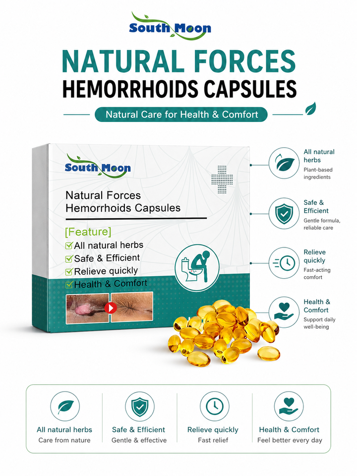 Natural Herbal Capsules for Daily Care