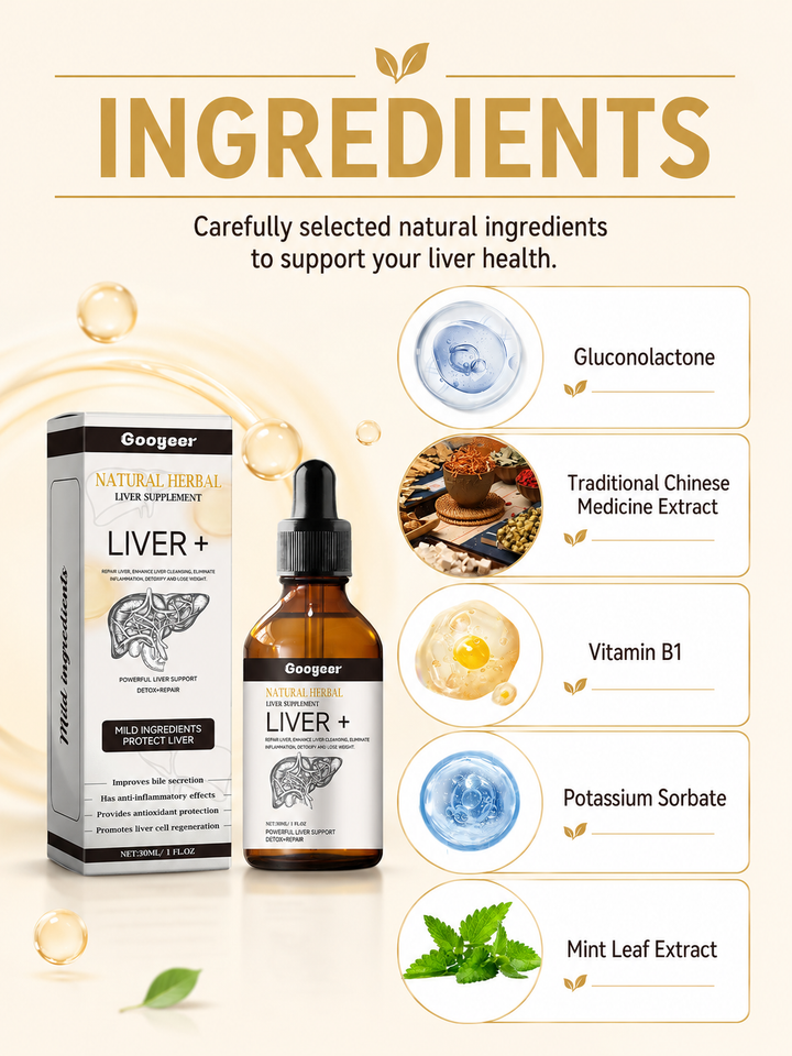 Herbal Liver Support Supplement — Natural Detox & Repair