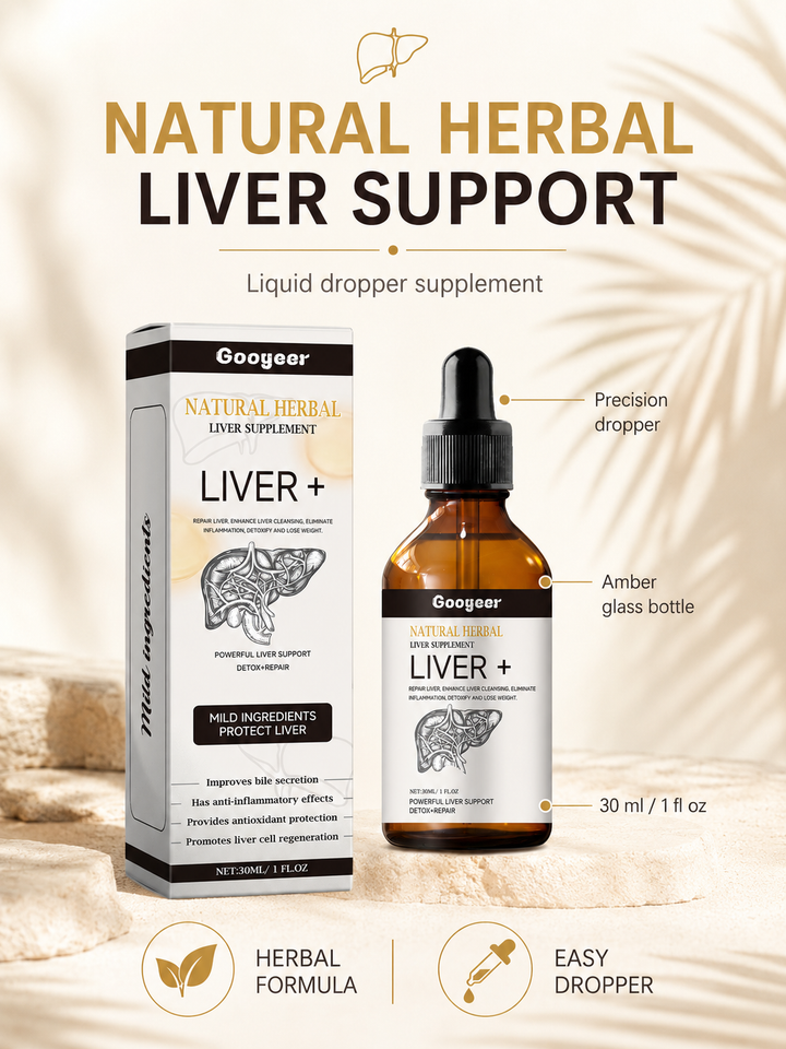 Herbal Liver Support Supplement — Natural Detox & Repair