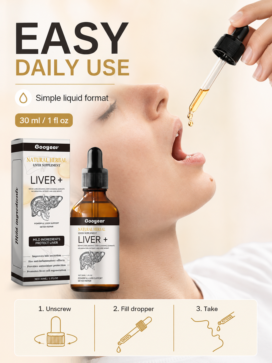 Herbal Liver Support Supplement — Natural Detox & Repair