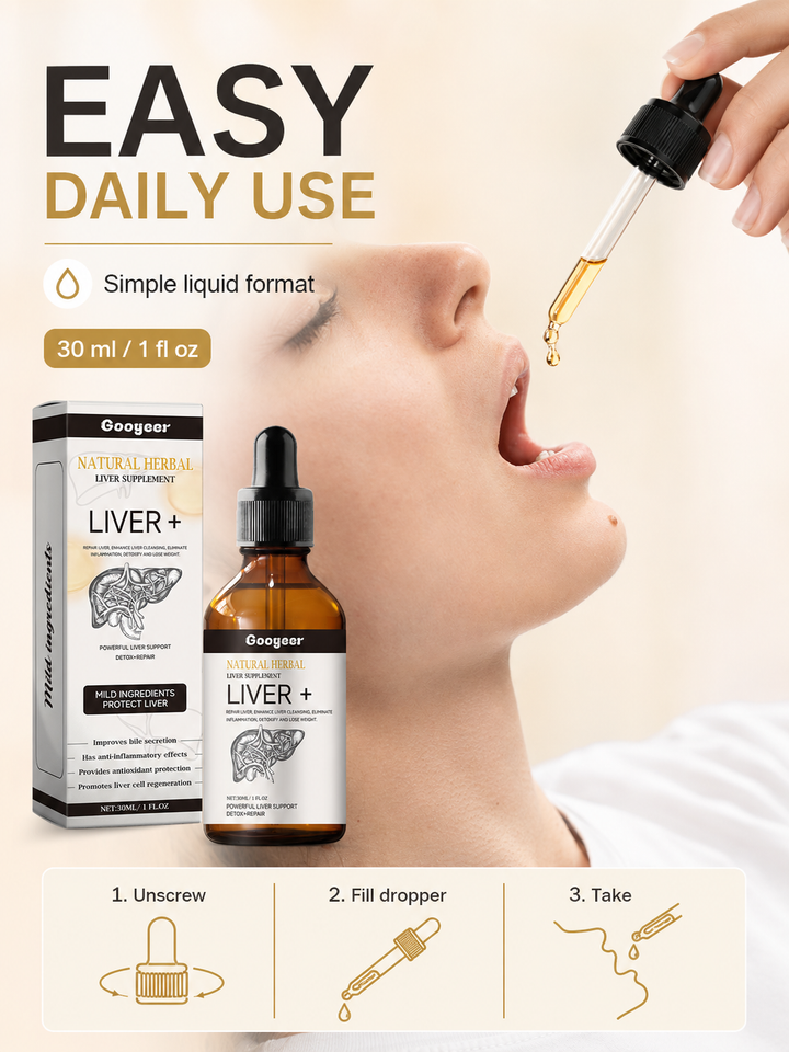 Herbal Liver Support Supplement — Natural Detox & Repair