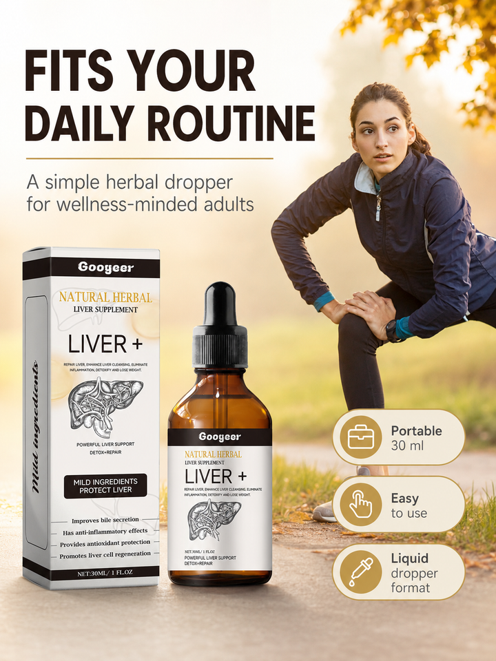 Herbal Liver Support Supplement — Natural Detox & Repair