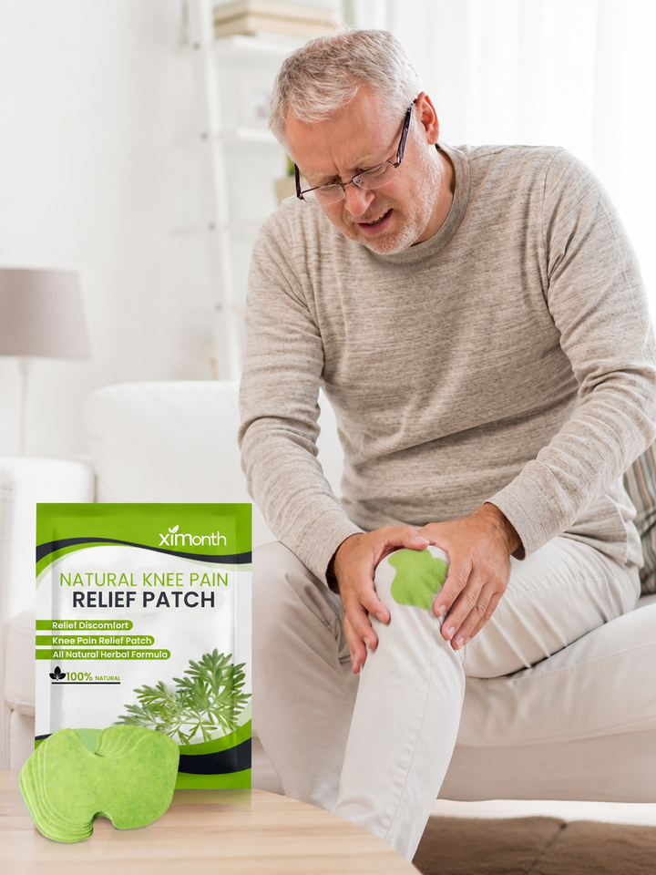Natural Knee Pain Relief Patch — Butterfly‑Curve Ergonomic