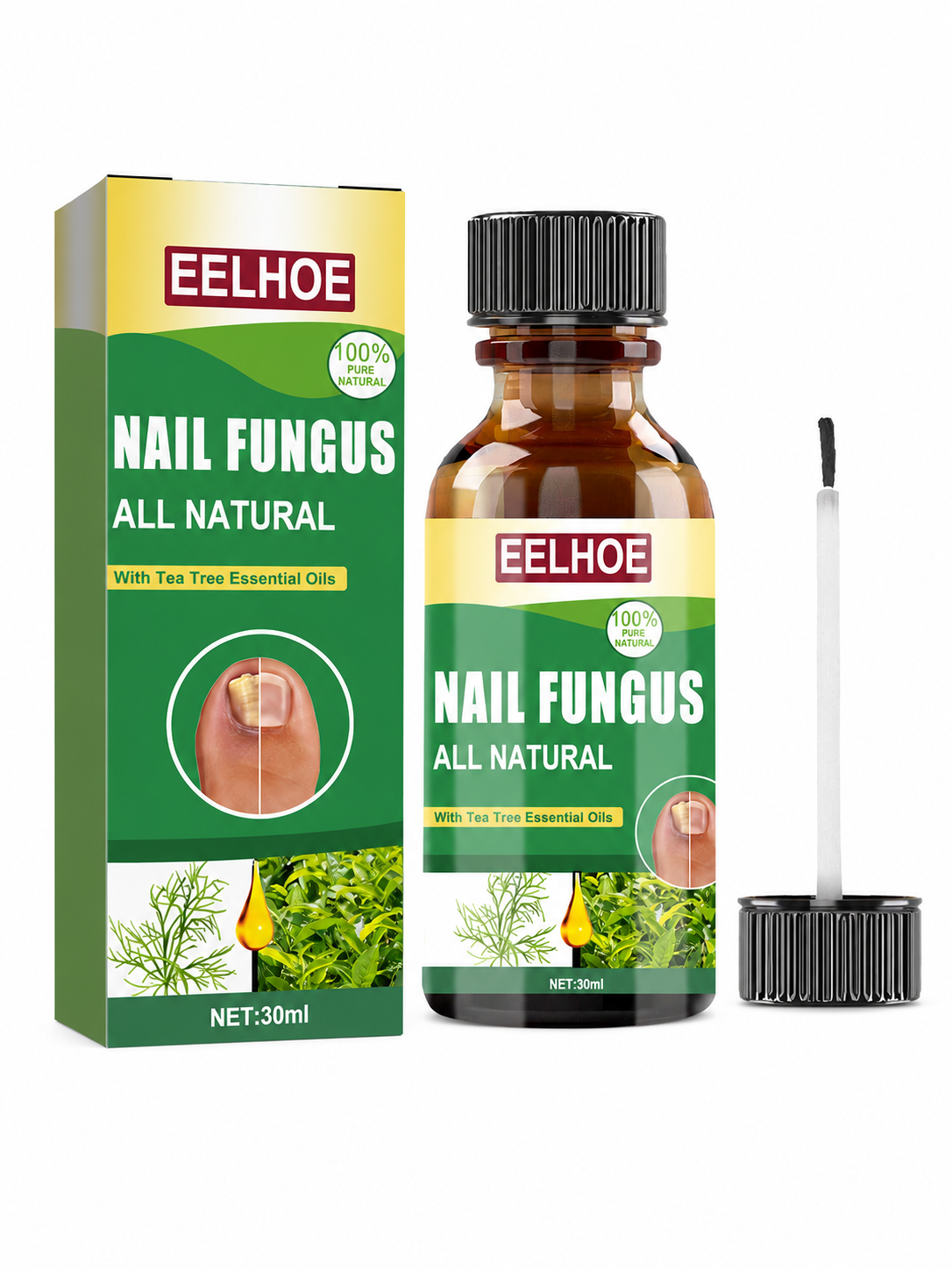 Natural Tea Tree Oil Nail Care
