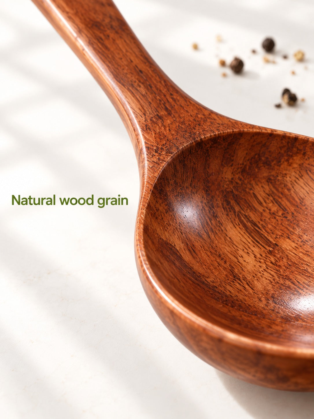 Natural Wooden Spoon Set That Protects Nonstick Pans