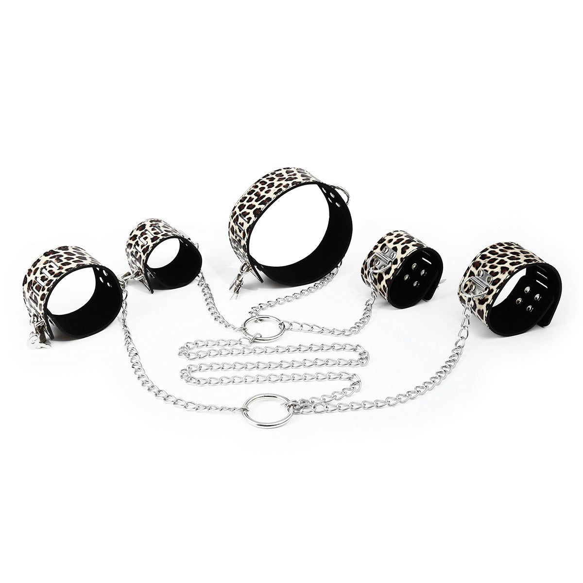 Leopard Restraint Set for Bold Private Role-Play Fun