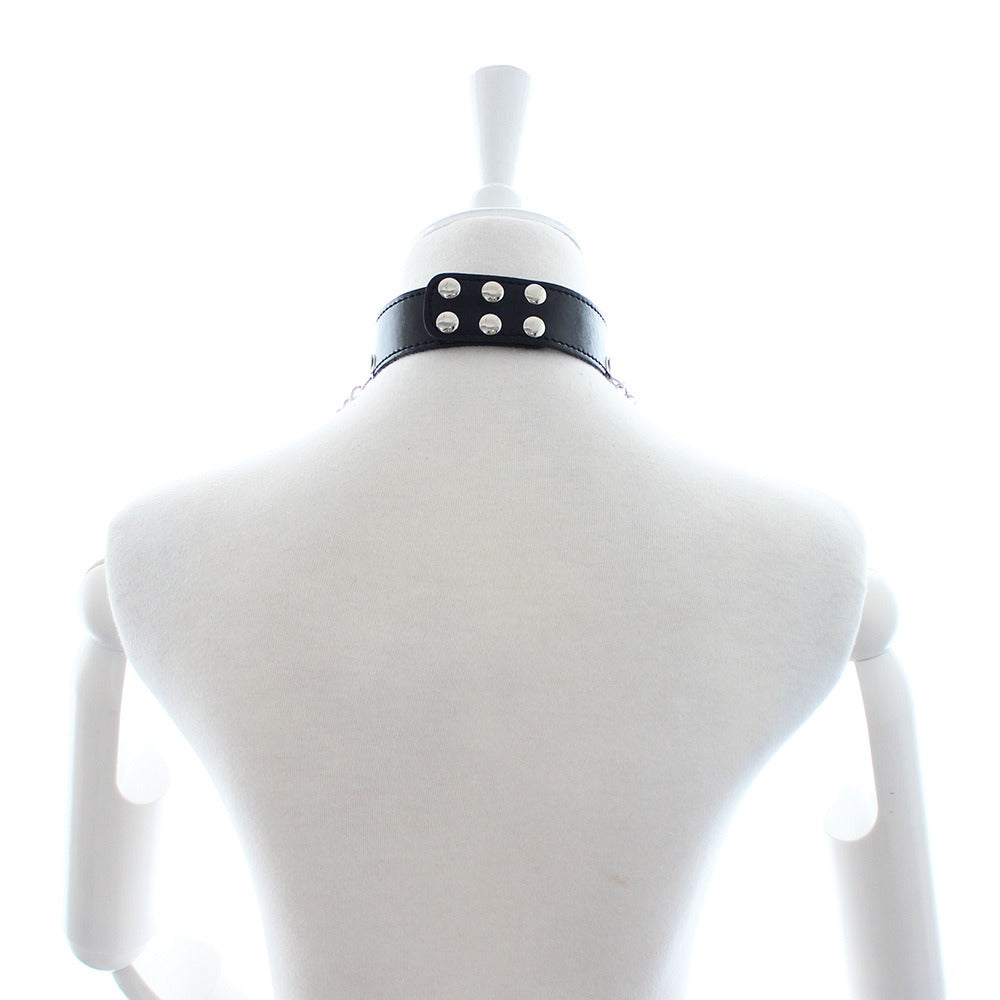 Chain Fringe Neck Collar for Bold Alternative Looks
