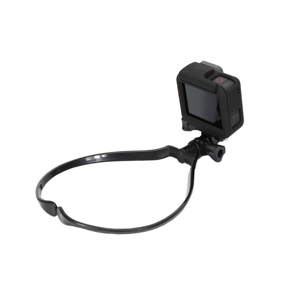 Neck Mount Strap for GoPro & Action Cams, Hands-Free