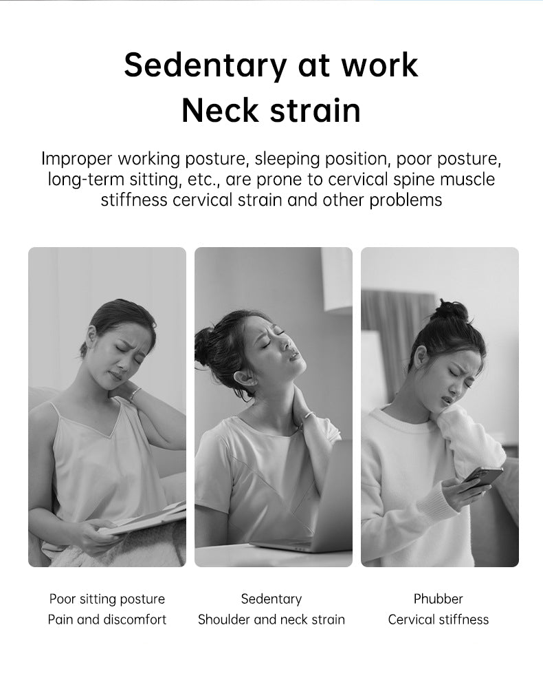 Neck Massager with Heat for Desk Neck & Shoulder Tension