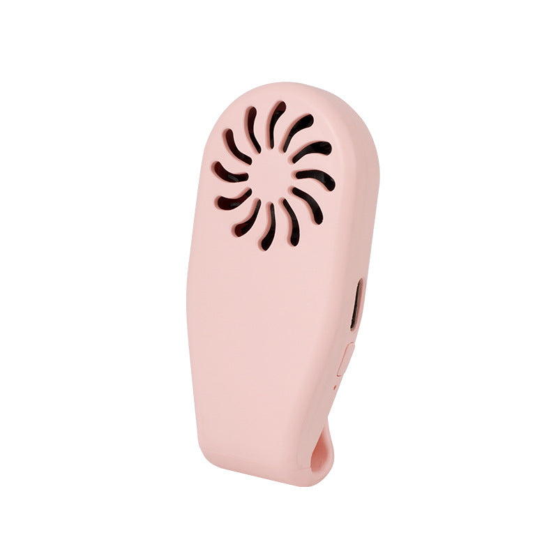 Clip-On Mini Mask Fan: Cooler Breathing in Summer Heat