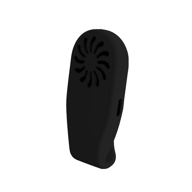Clip-On Mini Mask Fan: Cooler Breathing in Summer Heat