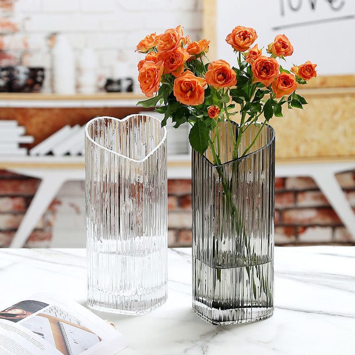 Glass Vase for Romantic Floral Displays and Decor
