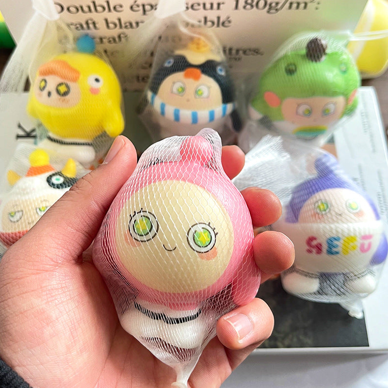 Slow-Rebound Stress Relief Toy Cartoon Squeeze Gift