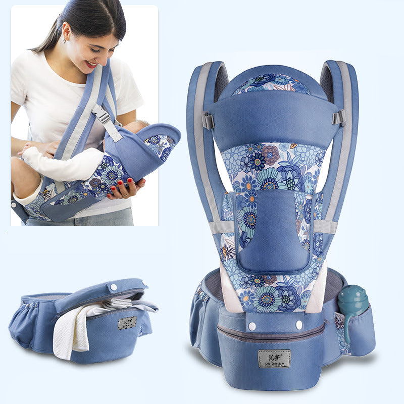 3-in-1 Ergonomic Baby Carrier With Supportive Hip Seat