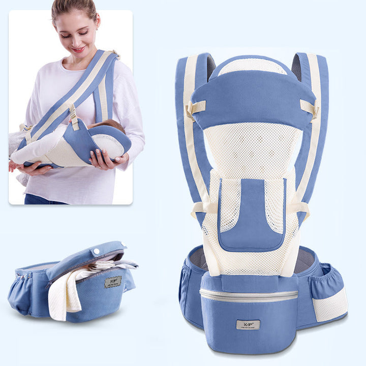 3-in-1 Ergonomic Baby Carrier With Supportive Hip Seat