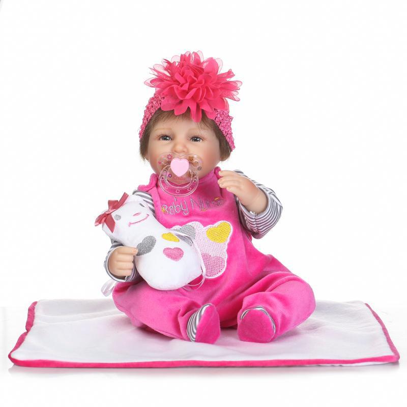 18-Inch Reborn Baby Doll With Outfit & Accessories