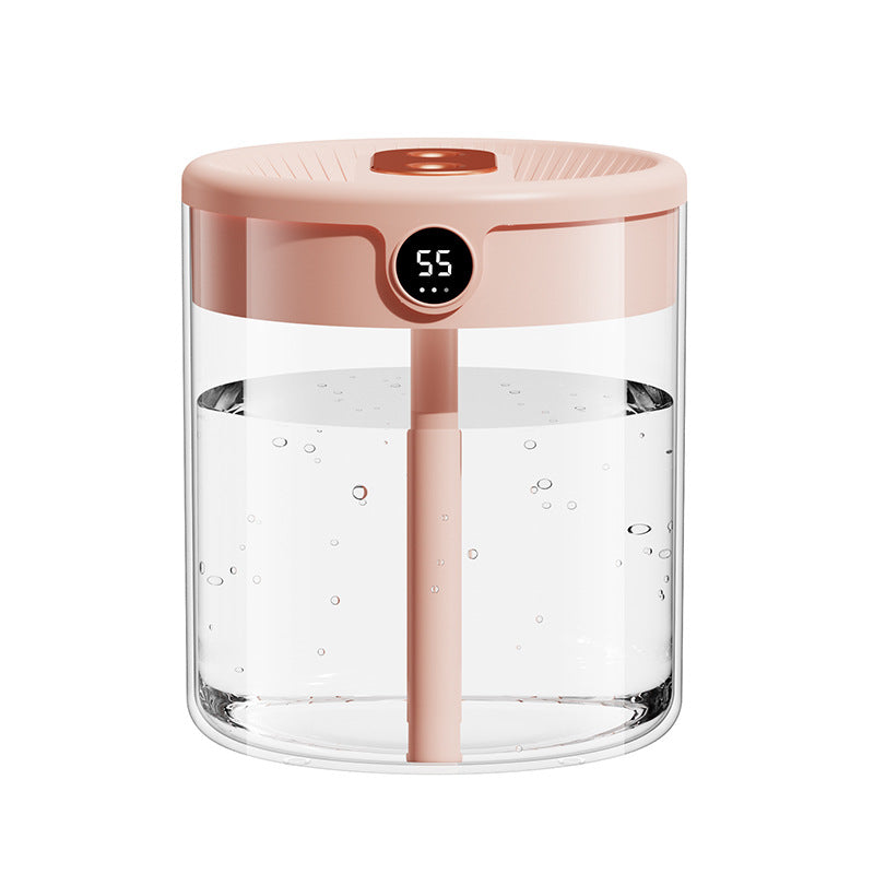 2L Double Spray Humidifier for Quiet Bedroom Moisture