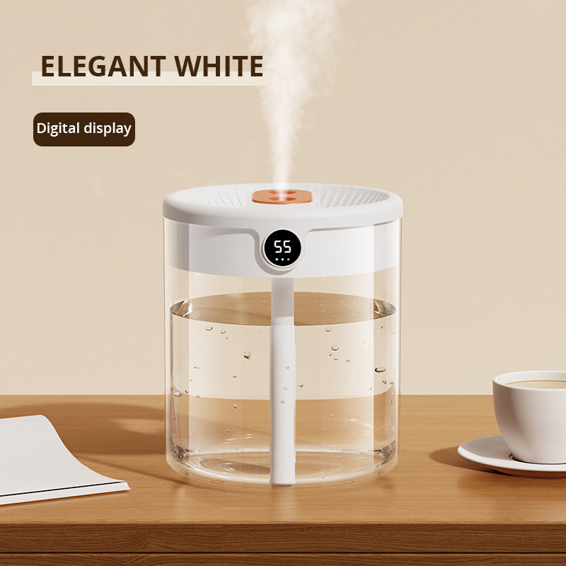 2L Double Spray Humidifier for Quiet Bedroom Moisture