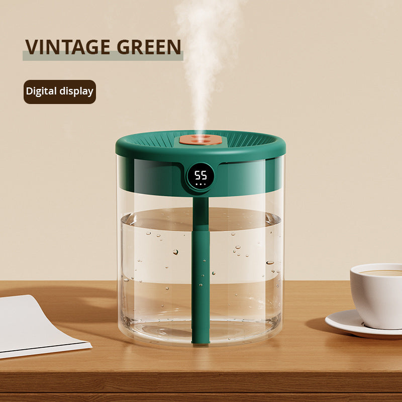 2L Double Spray Humidifier for Quiet Bedroom Moisture
