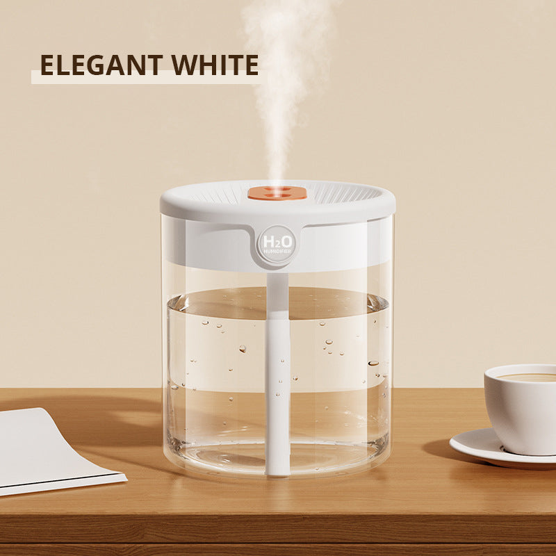 2L Double Spray Humidifier for Quiet Bedroom Moisture