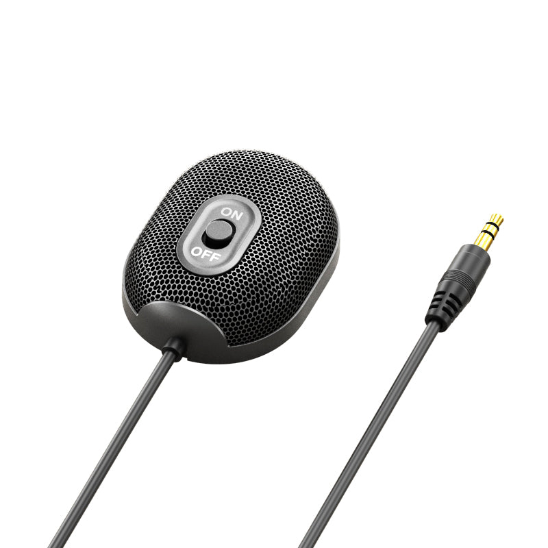 360° Conference Microphone with 3.5mm Plug for Group Calls