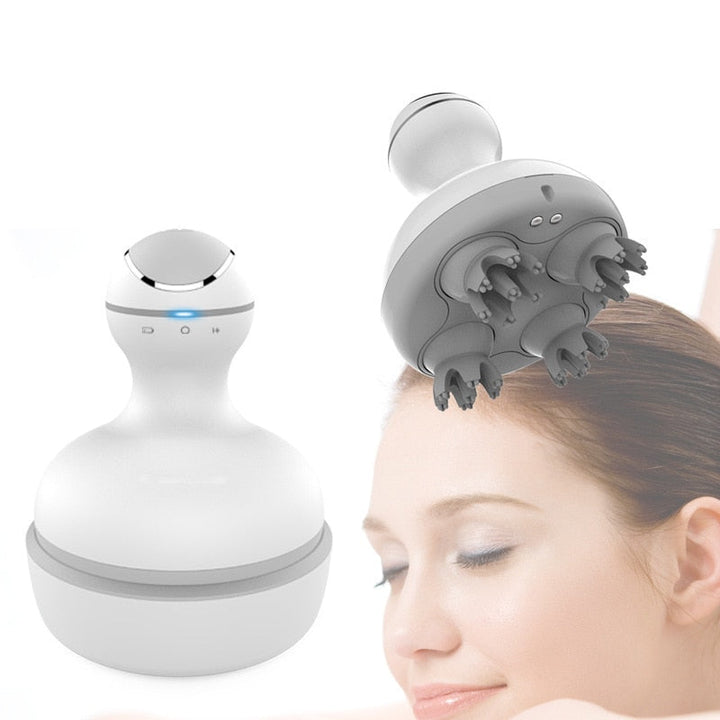3D Waterproof Head Massager for Scalp Relief at Home