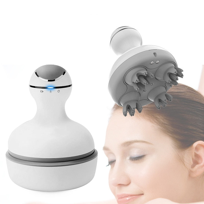 3D Waterproof Head Massager for Scalp Relief at Home