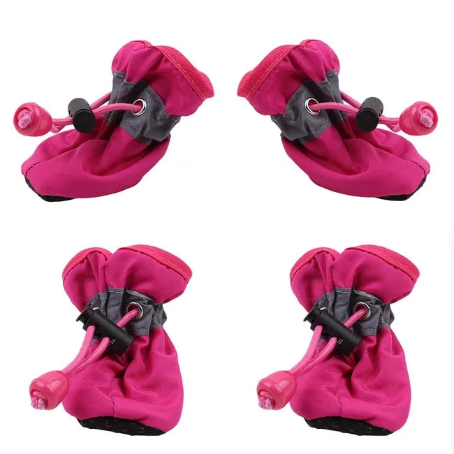 Pet Dog Shoes for Rain, Snow & Warm Winter Paws