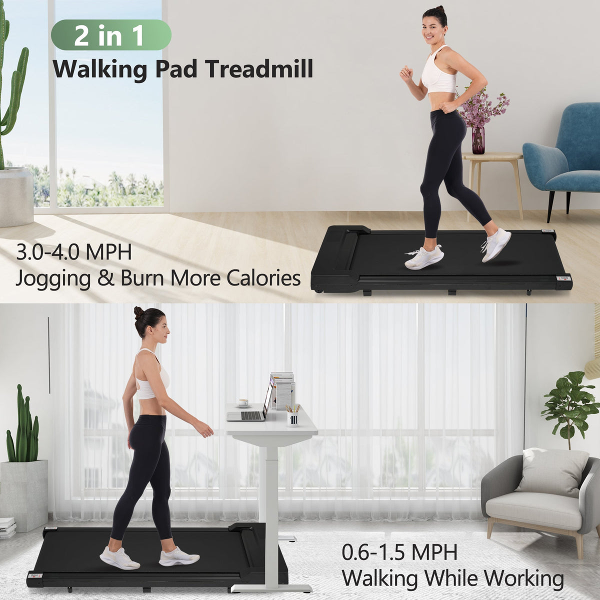 Under Desk Walking Pad: Walk While You Work at Home
